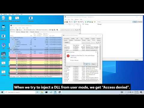 Outils Windows lors d’une démonstration de recherche sur les pilotes